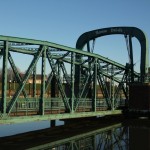 Die Nassau-Brücke in Wilhelmshaven