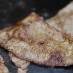 Australia Day Barbecue: Hauchdünne Rinderfilets nachher Hauchdünne Rinderfilets