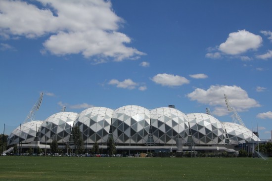 AAMI Park - Melbournes Fußball-Stadion Melbournes Fußball-Stadtion AAMI Park.