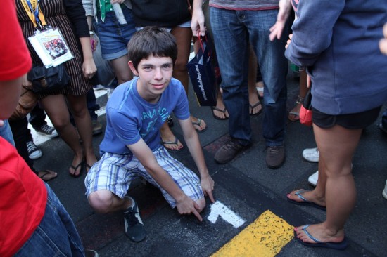 Melbourne Formel 1 Rennen 2012 - Ich mit der Pole Position Melbourne Formel 1 Rennen 2012 - Ich mit der Pole Position