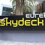 Melbourne - Ich mit dem Eureka Tower Skydeck Schild Melbourne - Ich mit dem Eureka Tower Skydeck Schild