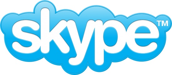 Kommunikation zwischen Deutschland und Australien - Skype Logo Kommunikation zwischen Deutschland und Australien - Skype Logo