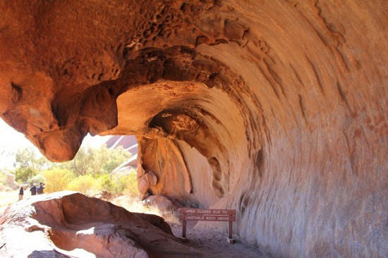Outback - Höhle am Uluru - Mala Walk - Kulpi Minymaku - IMG_4962