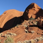 Outback - Uluru Ayers Rock Zerklüftung - IMG_4851