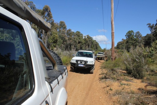 4WD Powerlines - Convoy on Dirt Road - IMG_6559 4WD Powerlines - Convoy on Dirt Road - IMG_6559