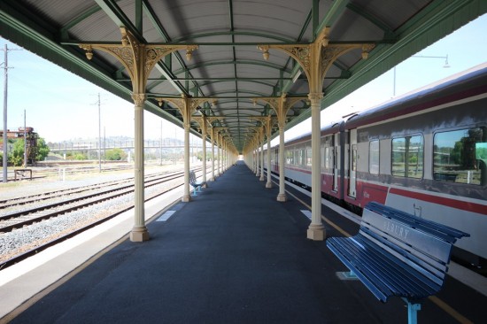 03 Albury Railway Station - Australias longest train platform - IMG_3790
